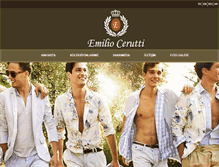 Tablet Screenshot of emiliocerutti.com